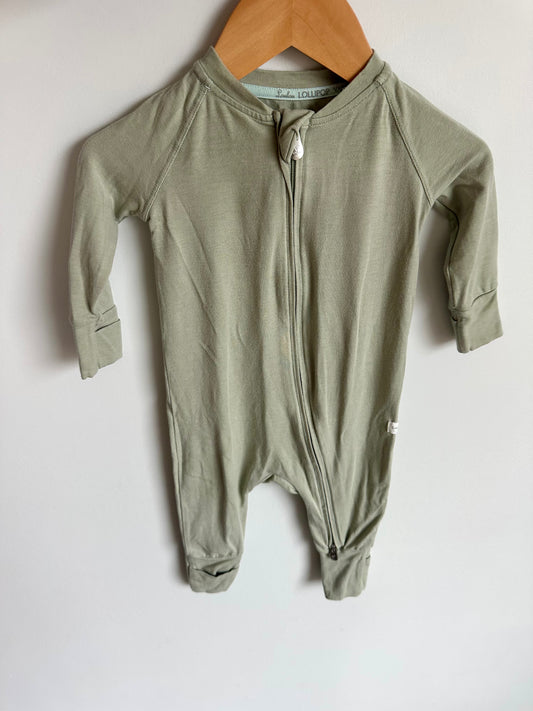 LouLou Lollipop Light Green Sleeper / 3-6m