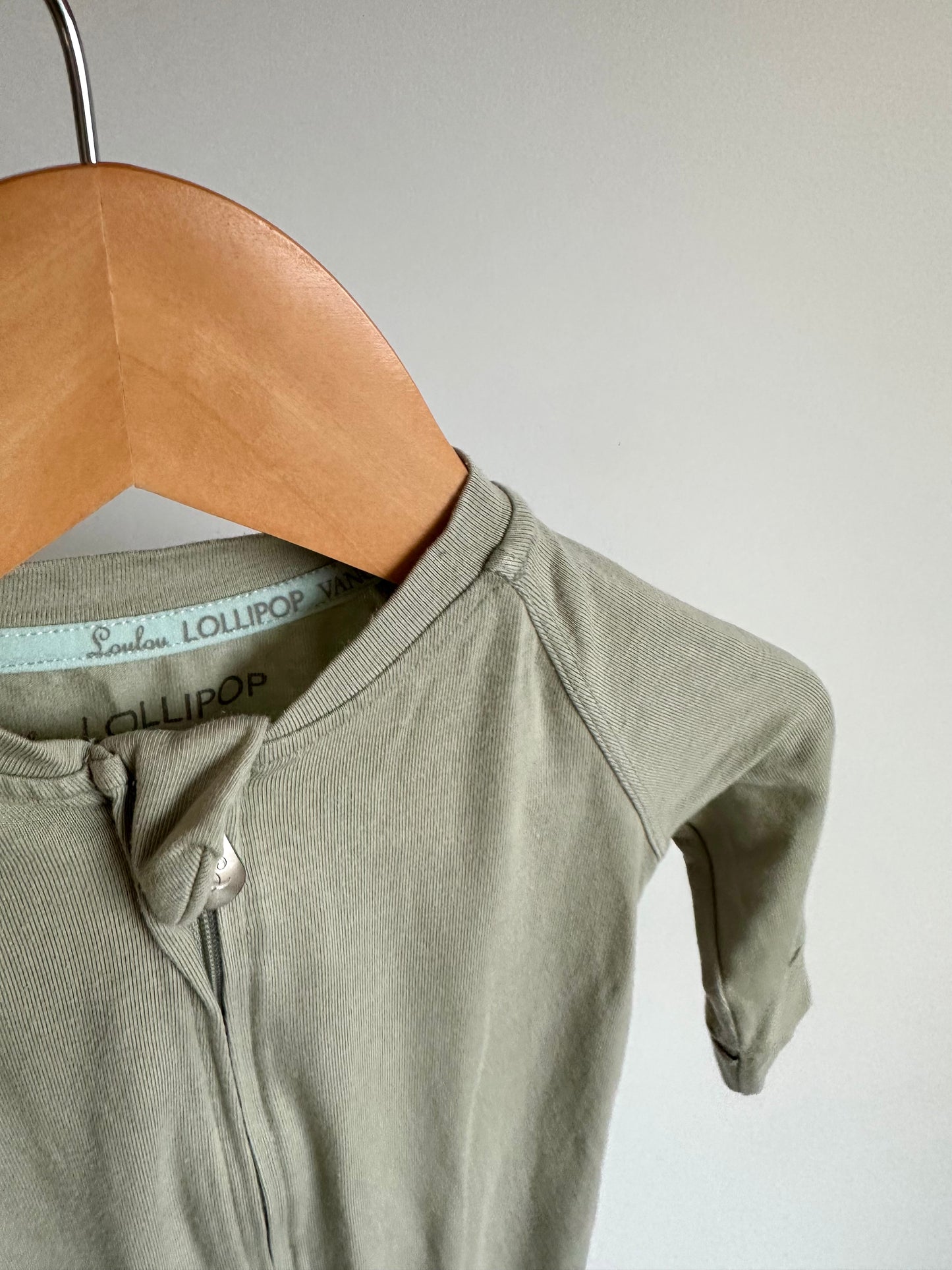 LouLou Lollipop Light Green Sleeper / 3-6m