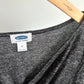 Grey Long Sleeve Maternity or Nursing Friendly Top / Medium