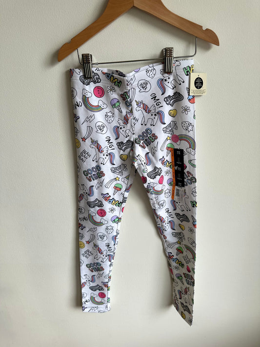 Good Vibes Leggings (With Tags) / 7-8 years (m)