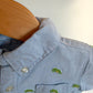 Frog Hopping Romper / 12m