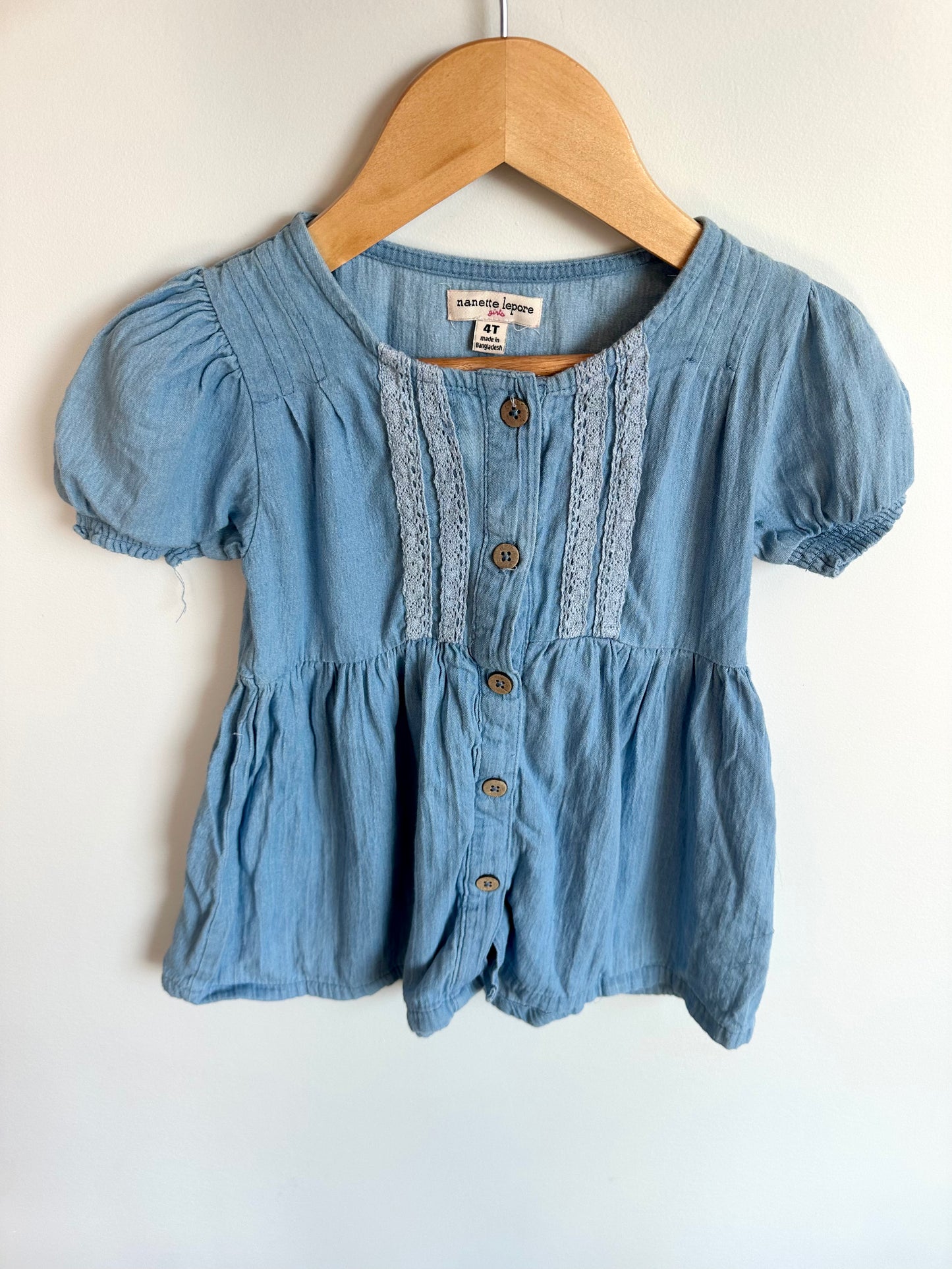 Chambray Tunic Top / 4T