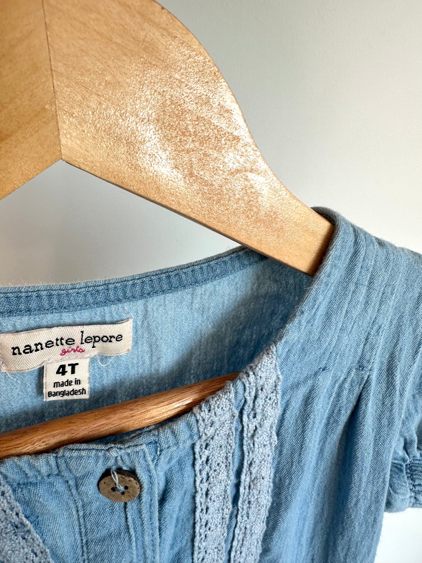 Chambray Tunic Top / 4T