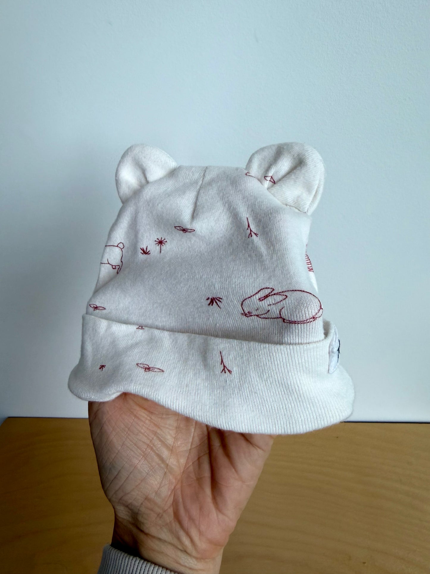 Bunny with Ear Beanie / 0-6m