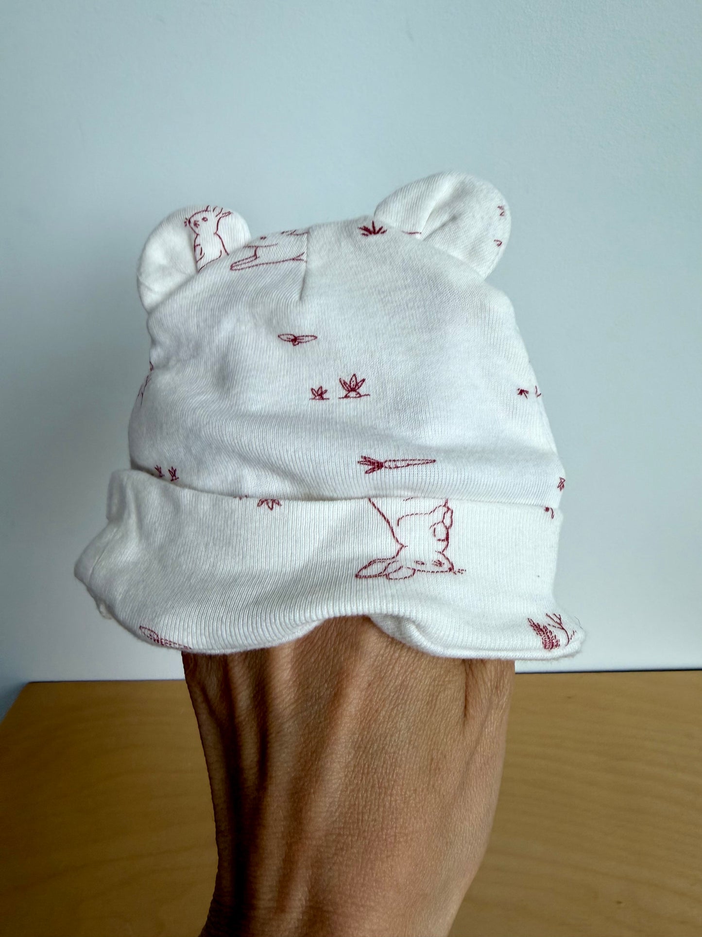 Bunny with Ear Beanie / 0-6m