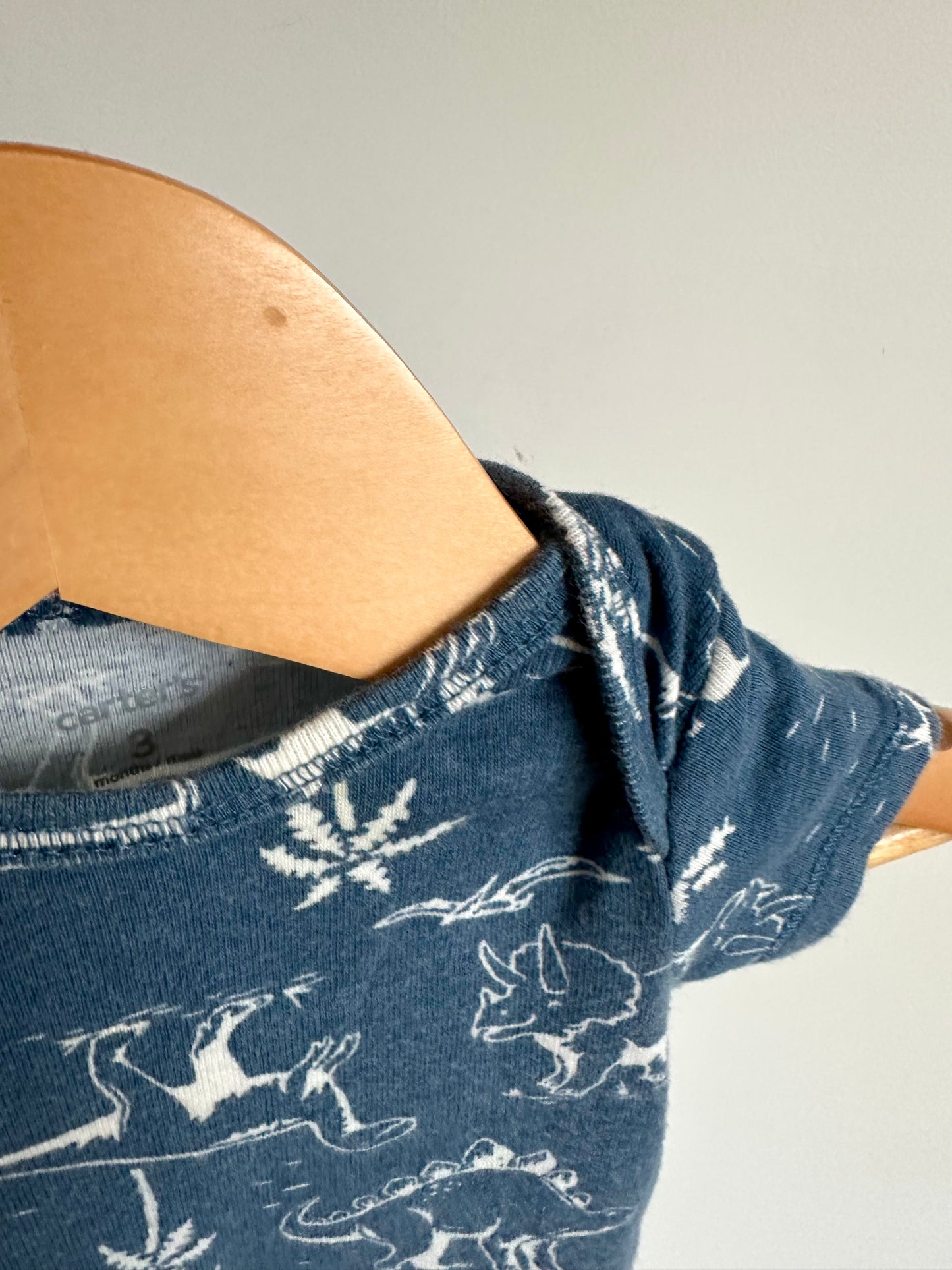 Blue Dino Bodysuit / 3m