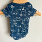 Blue Dino Bodysuit / 3m