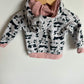 Panda Hoodie / 6-9m