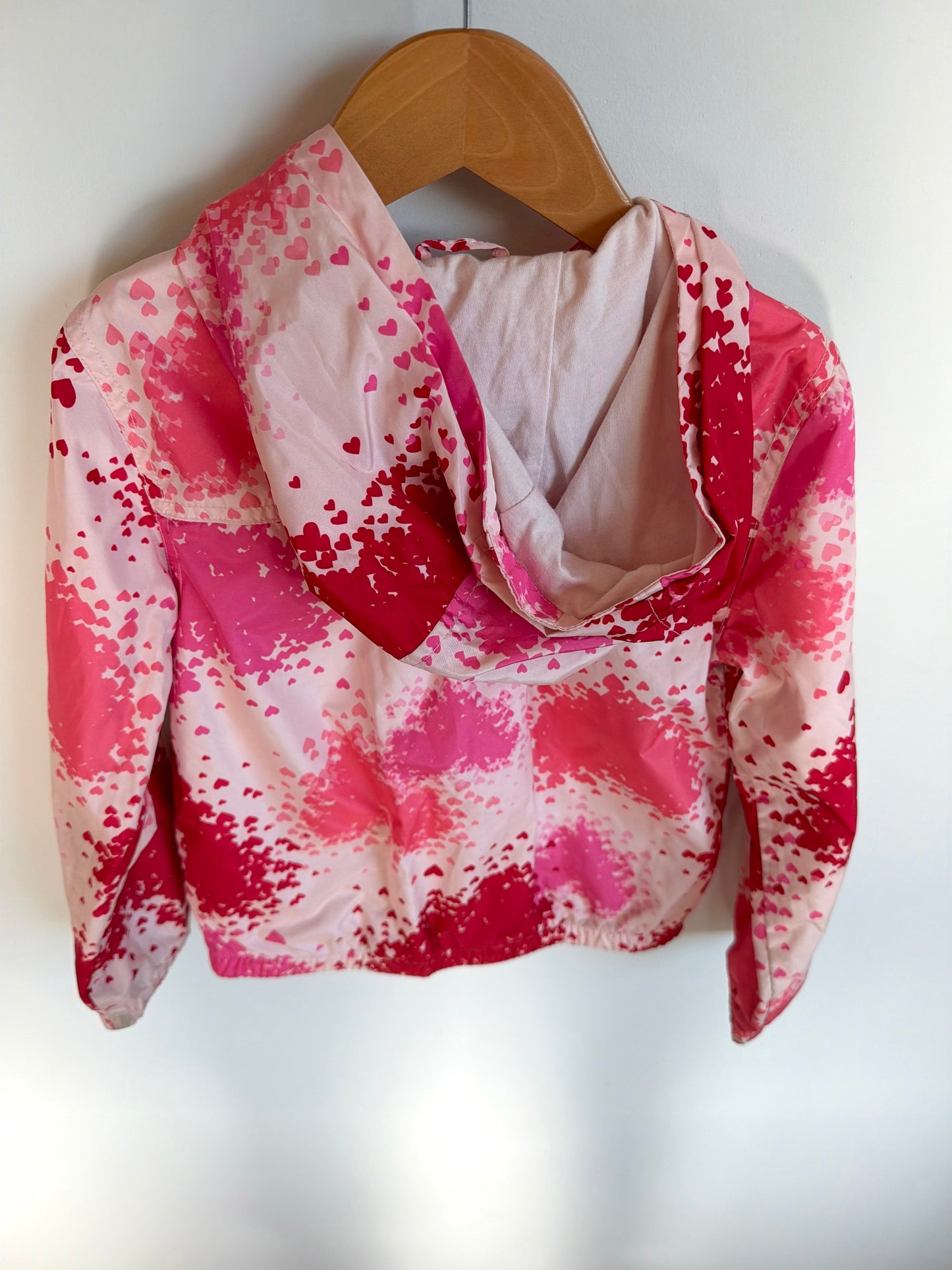 Heart Pattern Spring Jacket  / 5 years