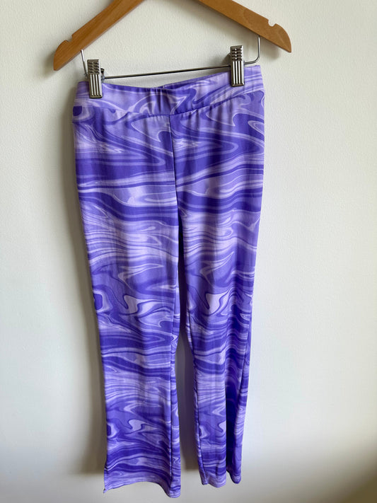 H&M Purple Flared Leggings / 11-12 years