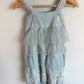 Blue Lace + Tulle Dress / 3T
