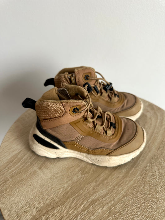 Zara Brown High Top Shoes / Size 8 Toddler