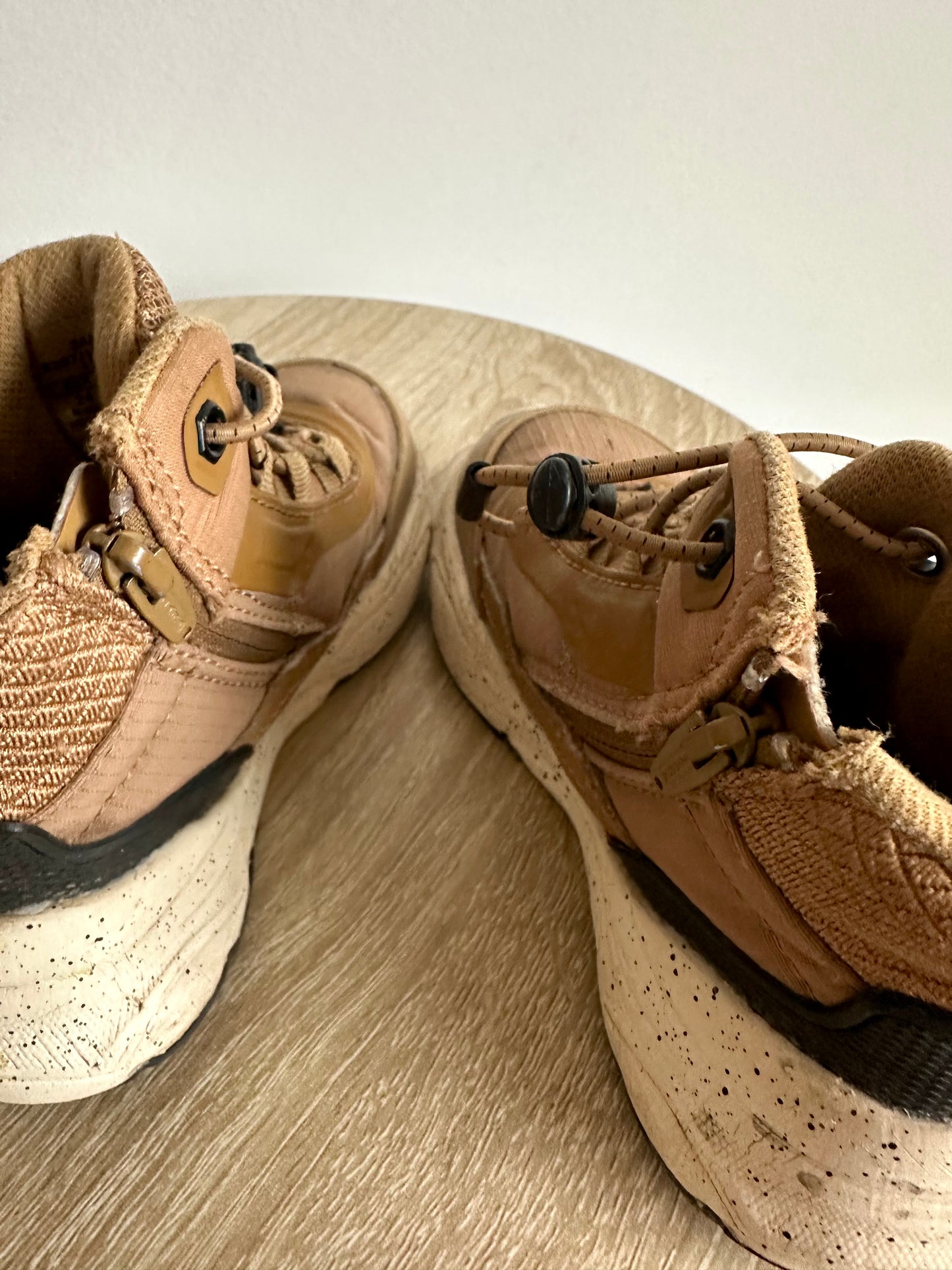 Zara Brown High Top Shoes / Size 8 Toddler