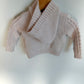 Hood Shimmer Cable Knit Sweater / 6-12m