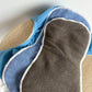 Reusable Diaper with Inserts / 7–35 lbs