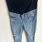 Gap Light Distressed Maternity Jeans / 27/4