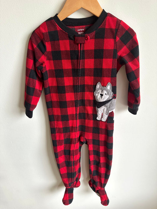 Checkered Husky Sleeper / 2T