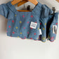 Chambray Eyelet Top + Skirt Set Set (with Tags) / 12-18m