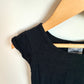 Mozies Cozies Black Slip Dress / 3T
