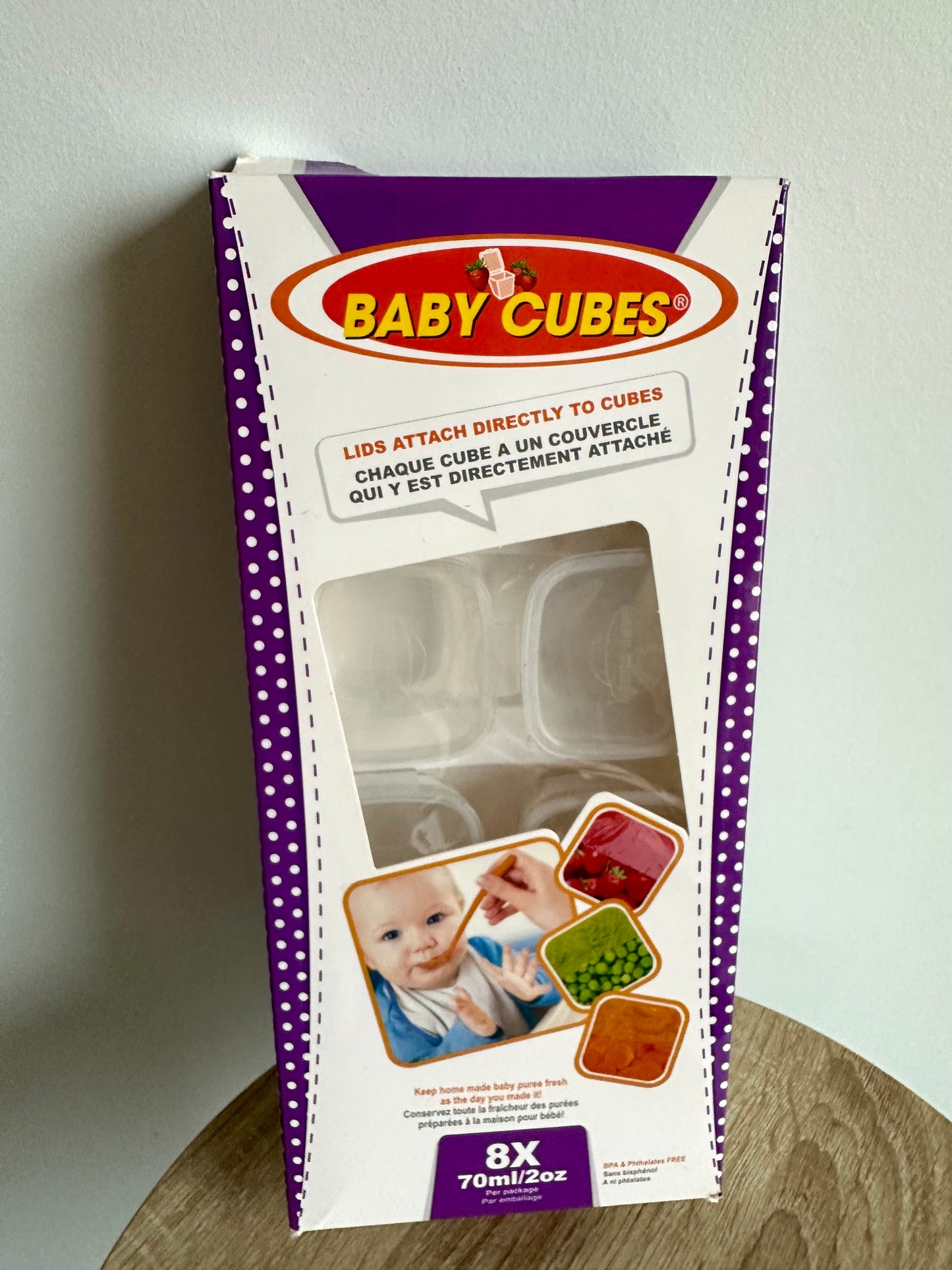 Baby Cubes for Puree -In Package (No Shipping)