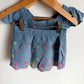 Chambray Eyelet Top + Skirt Set Set (with Tags) / 12-18m