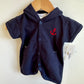 Anchor Hooded Romper (With Tags) / 1m