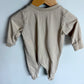 H&M Beige Footed Sleeper / 4-6m