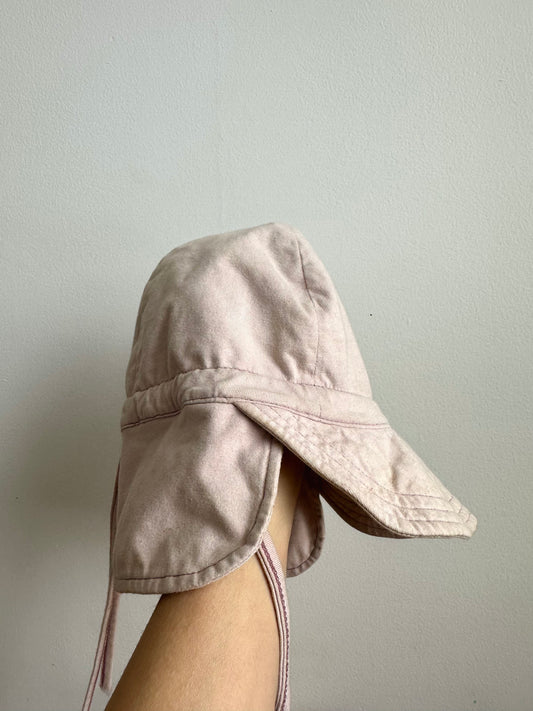 Pink Ear Flaps Hat / 12m?