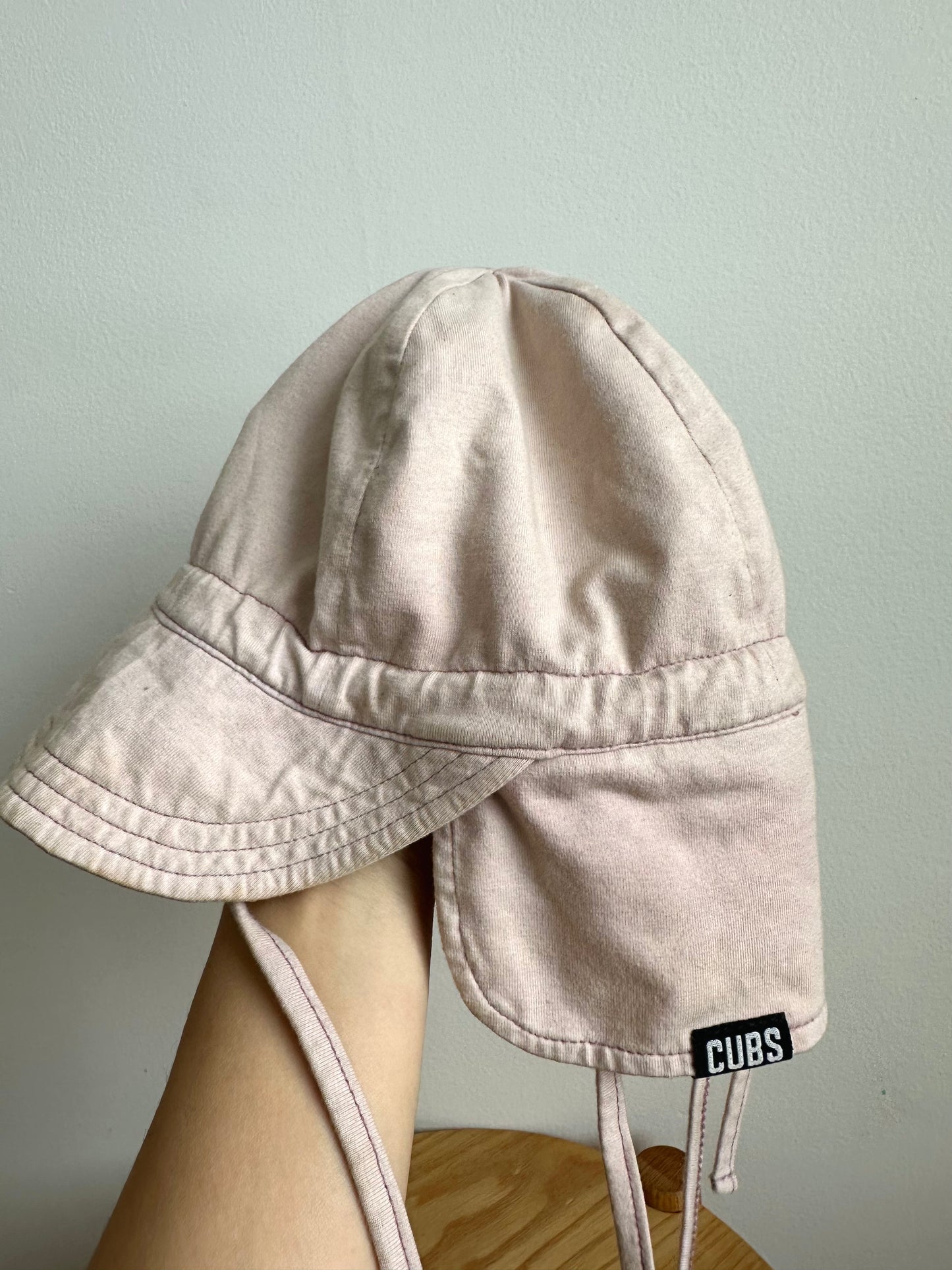 Pink Ear Flaps Hat / 12m?