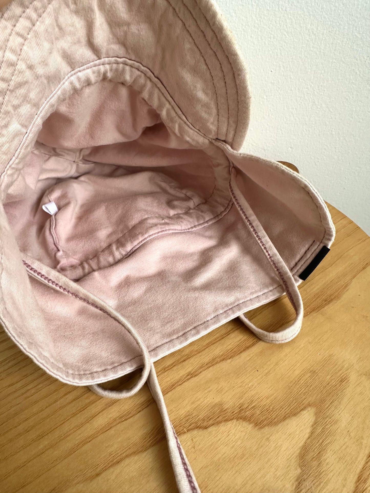 Pink Ear Flaps Hat / 12m?
