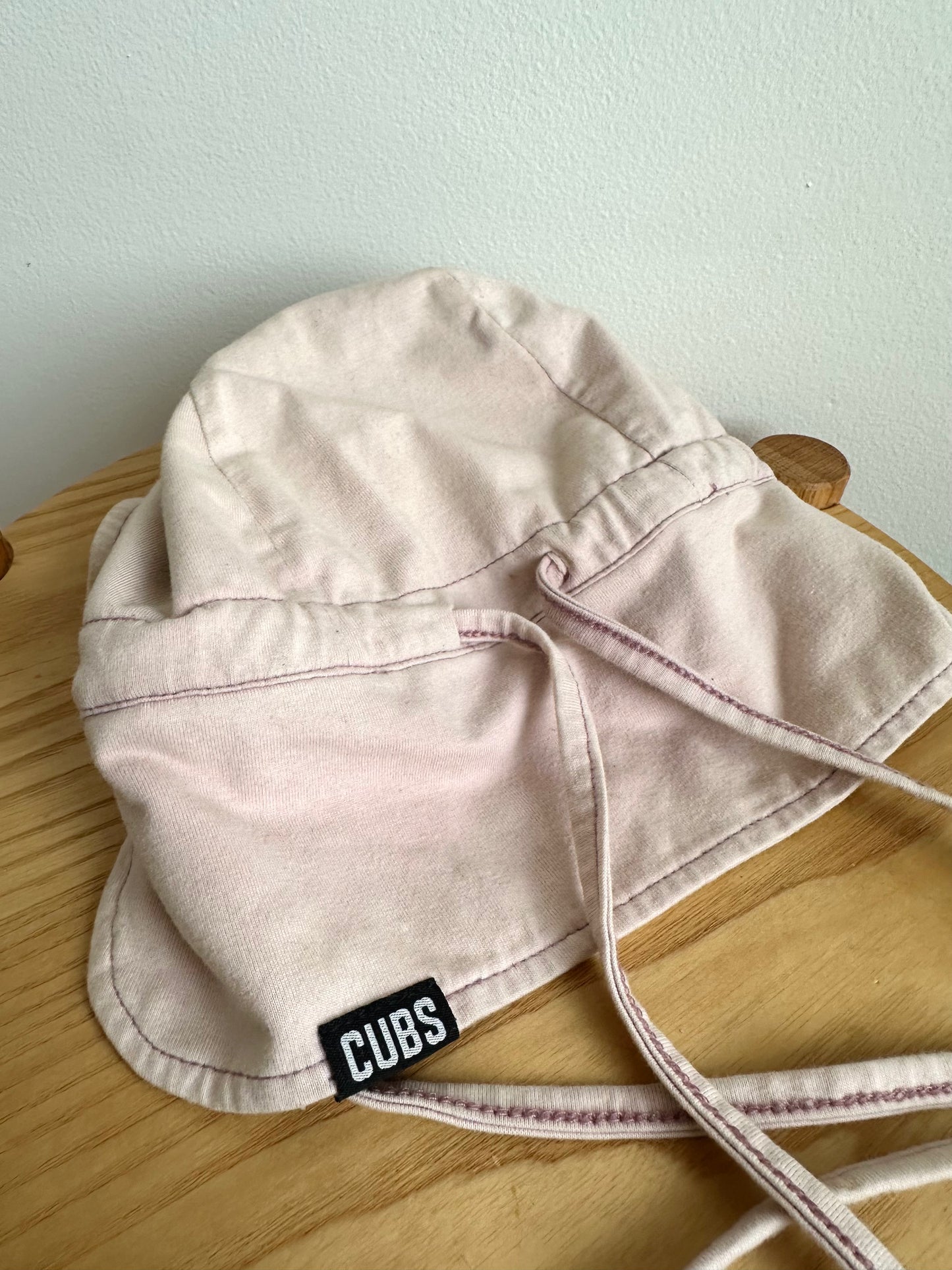 Pink Ear Flaps Hat / 12m?