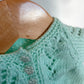 Handmade Knit Mint Green Cardigan / 0-3m?