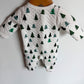 Tree White Snap Sleeper / 0-3m