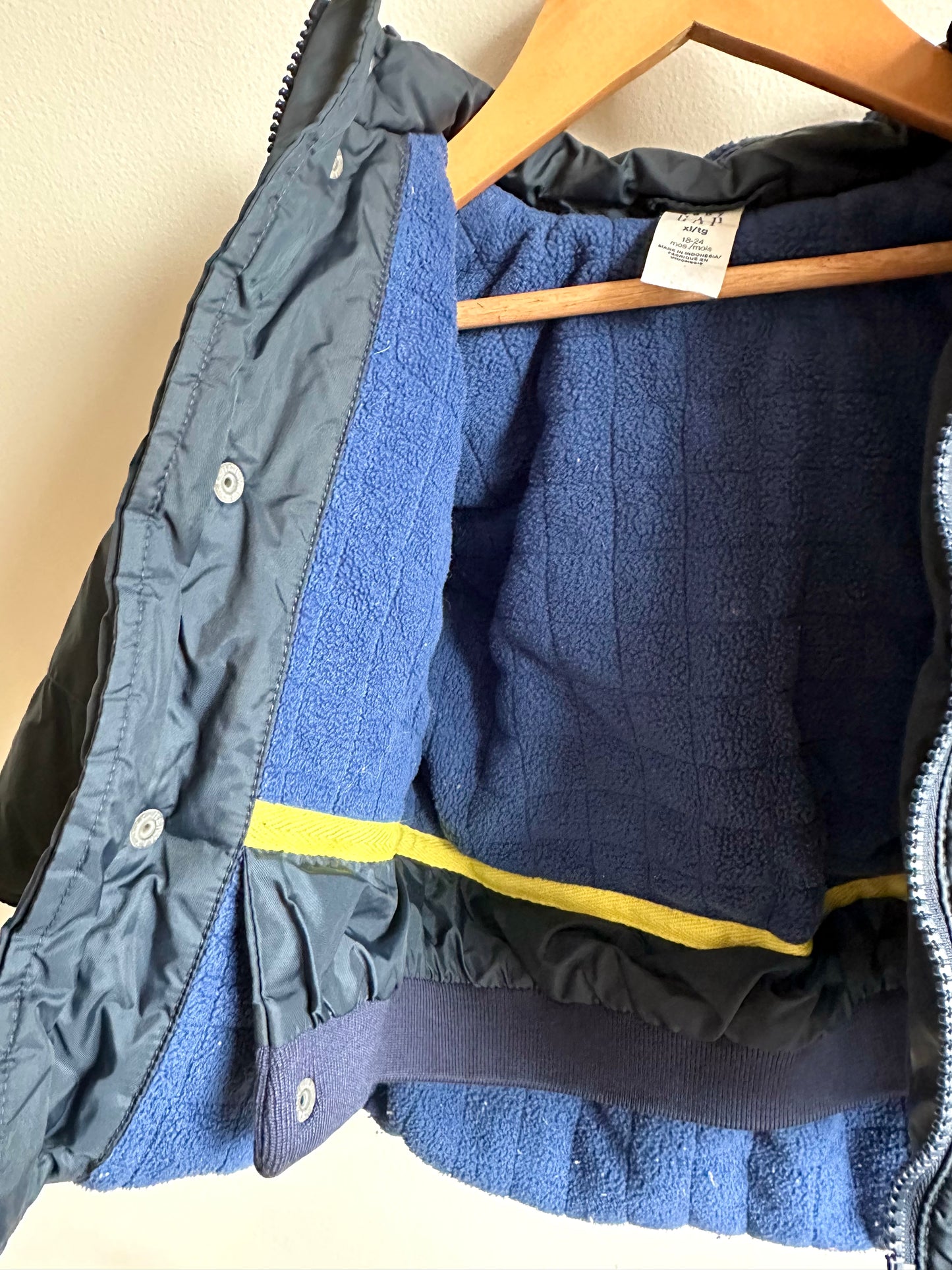 Navy Winter Jacket / 18-24m