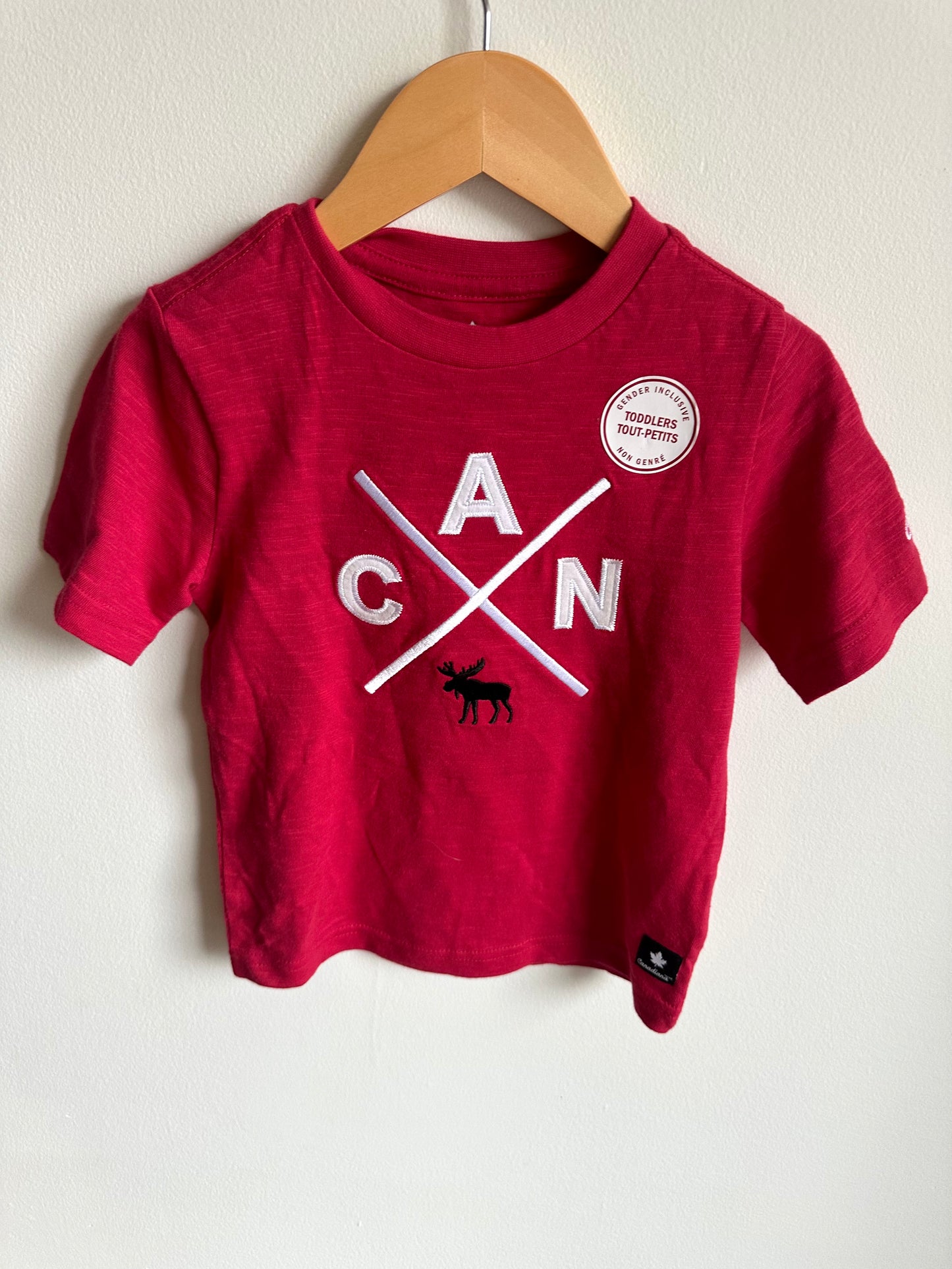 Red Canada T-Shirt / 3T