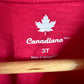 Red Canada T-Shirt / 3T