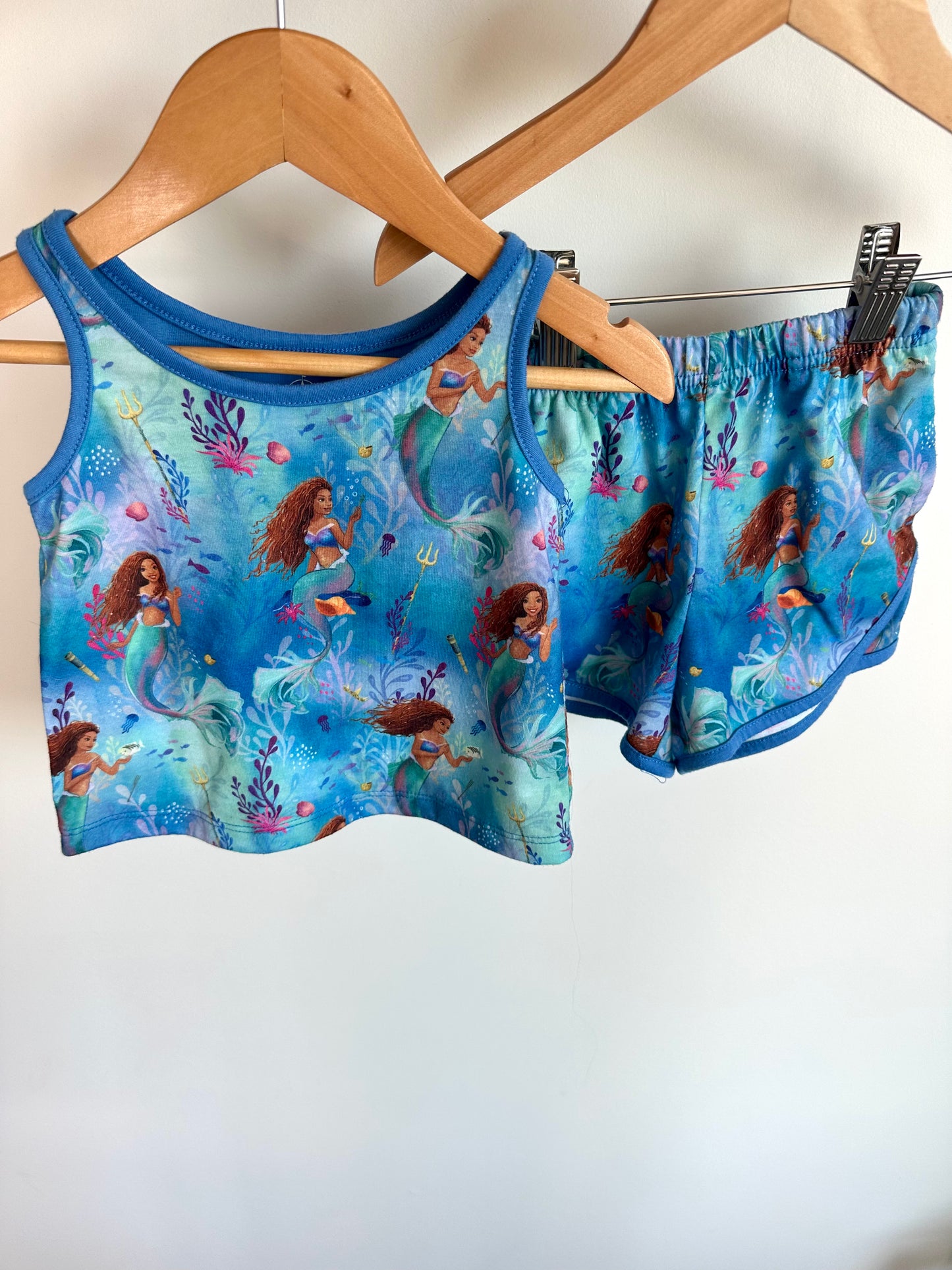 Disney Mermaid Tank + Shorts Set / 2T