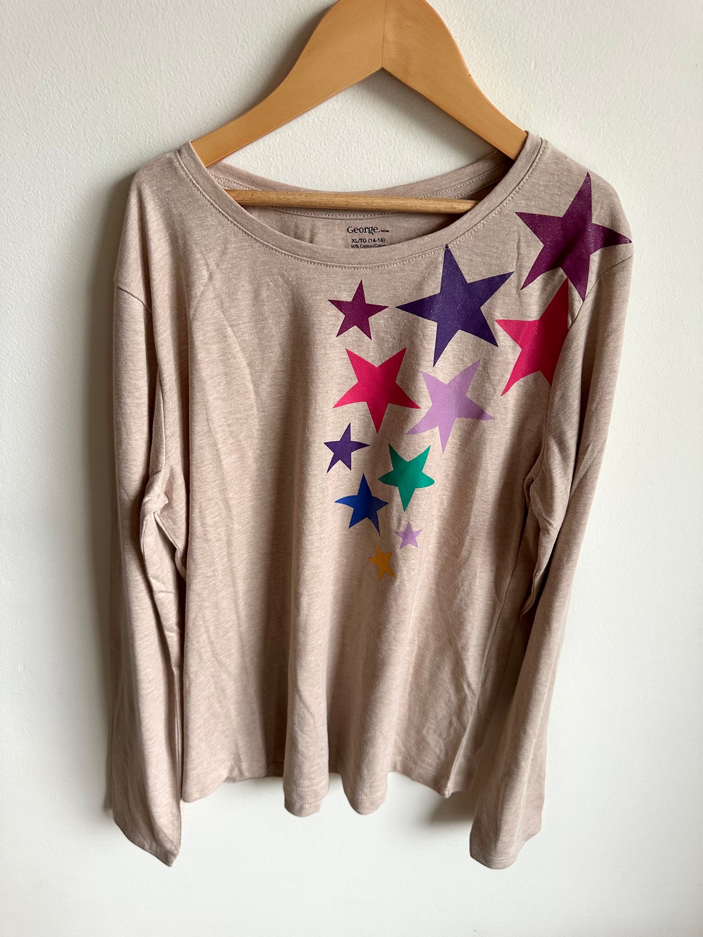 Star Long Sleeve / 14-16 years (xl)