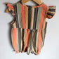 100% Colourful Striped Jumpsuit / 18-24m