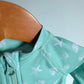 Teal Seashell Zip Long-sleeve Swimsuit / 2T