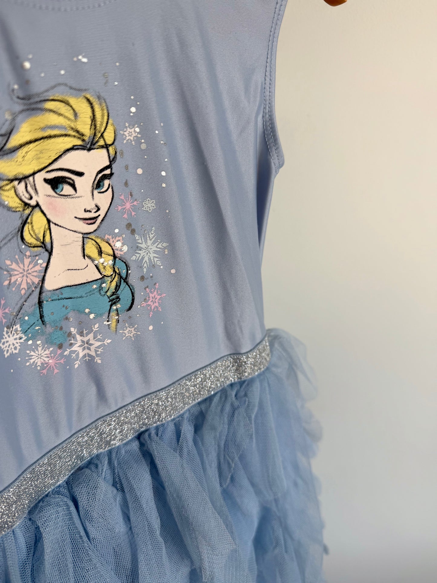 Frozen Elsa Tutu Bodysuit Dress / 5 years