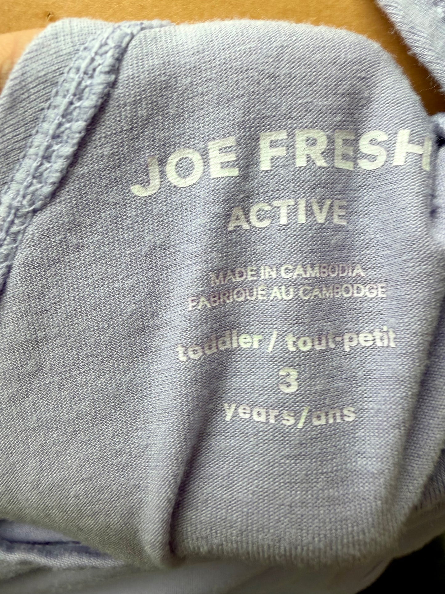 Purple Active Cropped Top / 3T