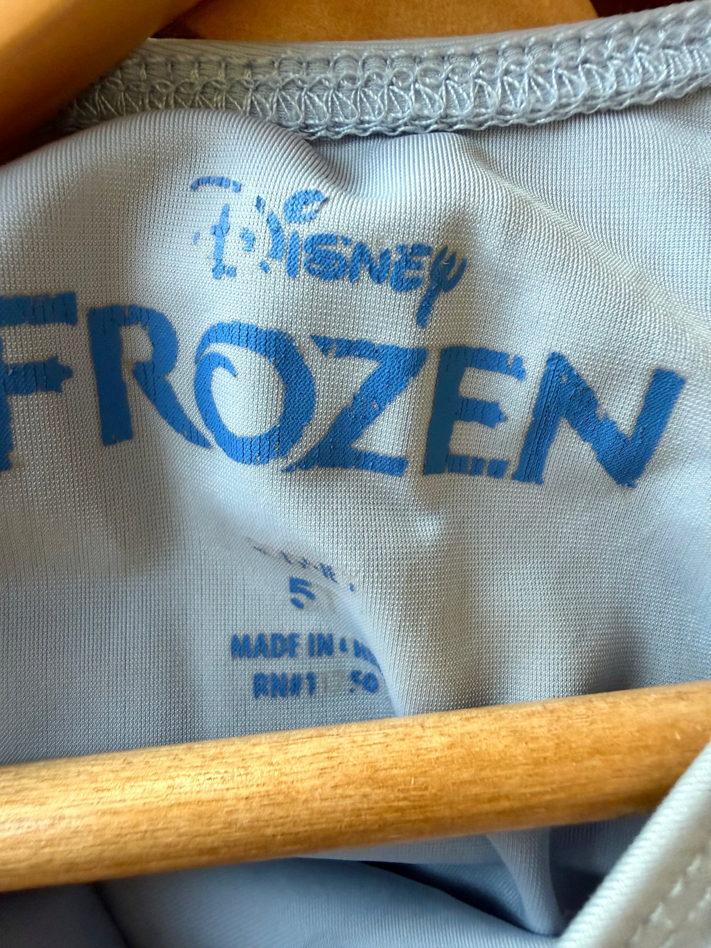 Frozen Elsa Tutu Bodysuit Dress / 5 years