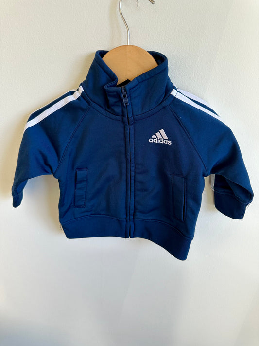 Adidas Blue Zipper Sweater / 3m