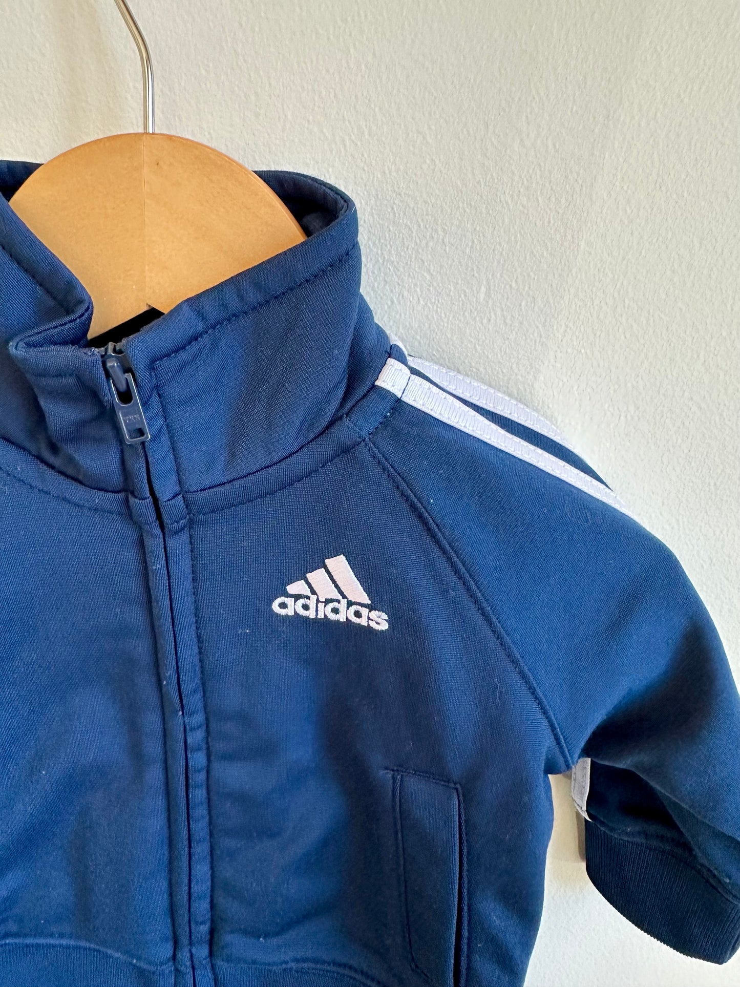 Adidas Blue Zipper Sweater / 3m