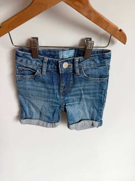 Gap Denim Shorts with Adjustable Waist/ 2T
