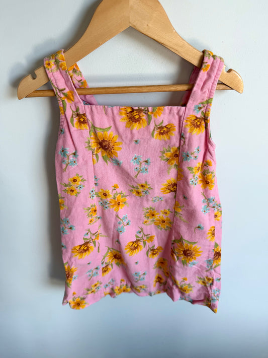 Sunflower Pink Dress / 6 years