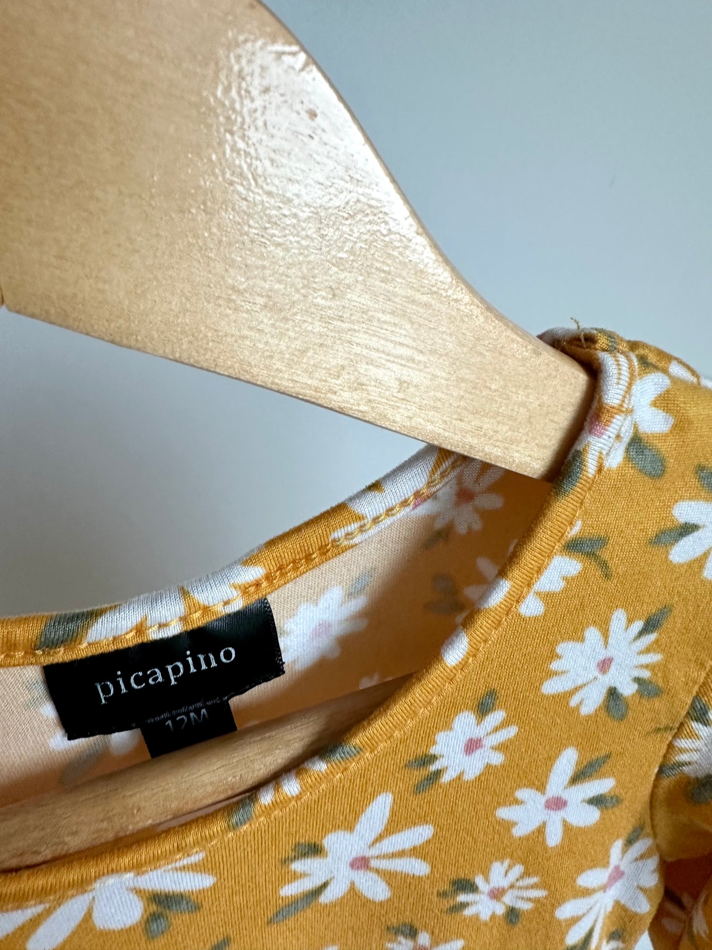 Daisy Yellow Dress (PLAY) / 12m