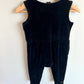 Tea Velour Ruffle Jumpsuit / 18-24m
