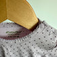 Organic Purple Dotted Jumpsuit / 6m